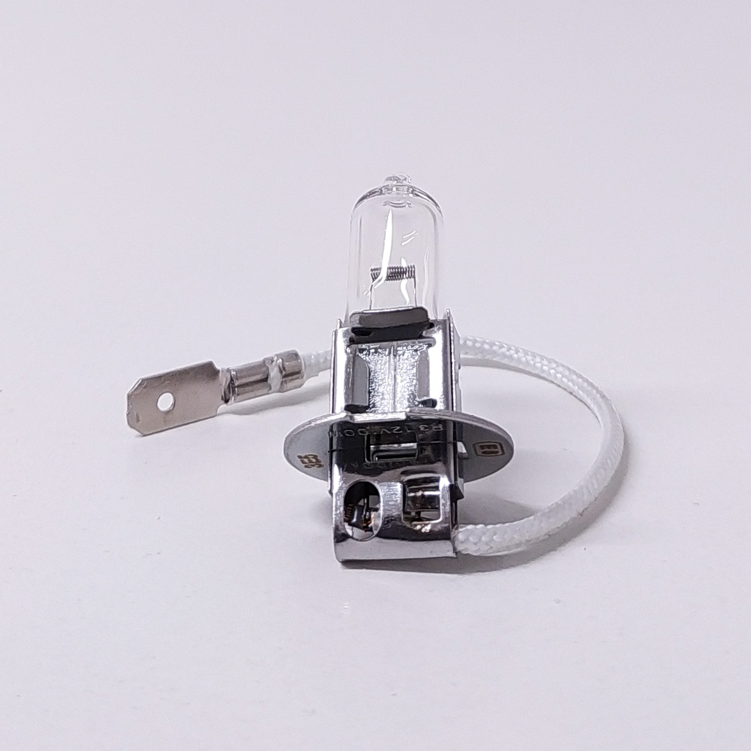 LAMPARA HALOGENA ESTANDAR H3 12V 100W KOBO (CODIGO ANTERIOR: 12455KO) CANTIDAD POR CAJA MASTER 1000 - 3