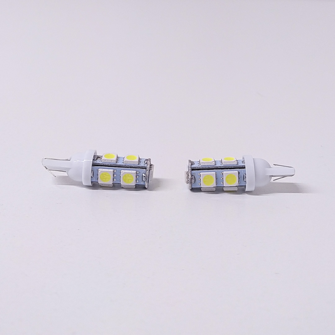 LED SEÑALIZACION SMD BLISTER X 2 2821 - T10 - W5W 9 SMD 5050 BLANCO 12V BLISTER X 2 UNIDADES CANTIDAD POR CAJA MASTER 500 - 2
