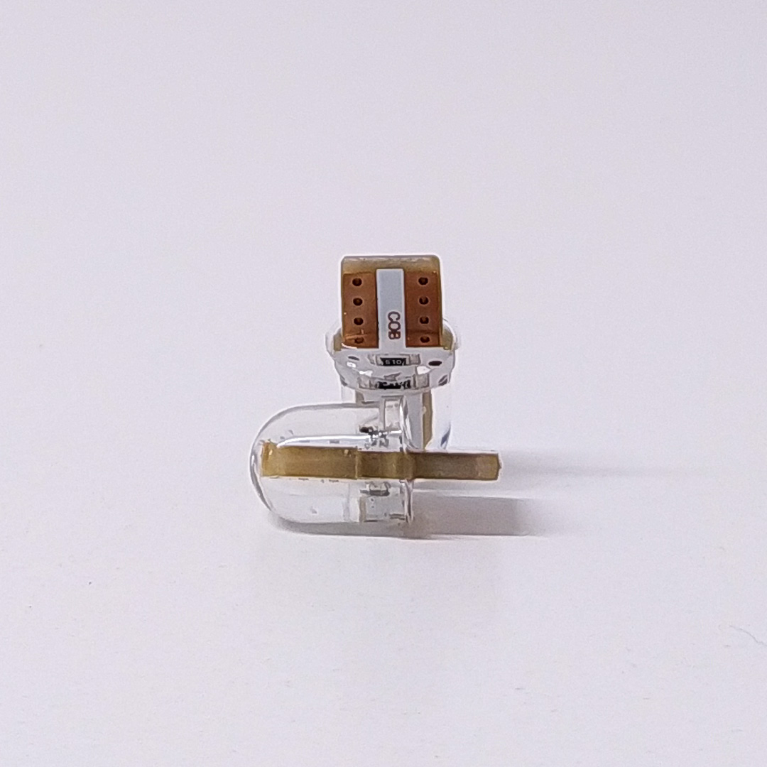 LED SEÑALIZACION SILICA BLISTER X 2 2821 - T10 - W5W LED COB MINI SILICONADO VERDE 12V BLISTER X 2 UNIDADES
