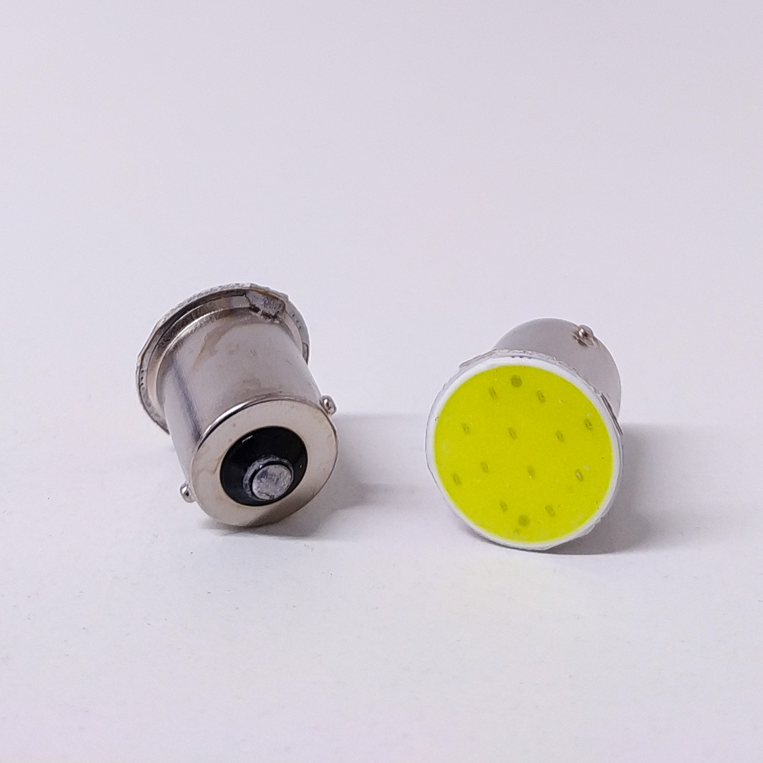 LED SEÑALIZACION SMD BLISTER X 2 - 67 - R5W - COB - PLANA - 3W 24V - BLISTER X 2 UNIDADES CANTIDAD POR CAJA MASTER 500