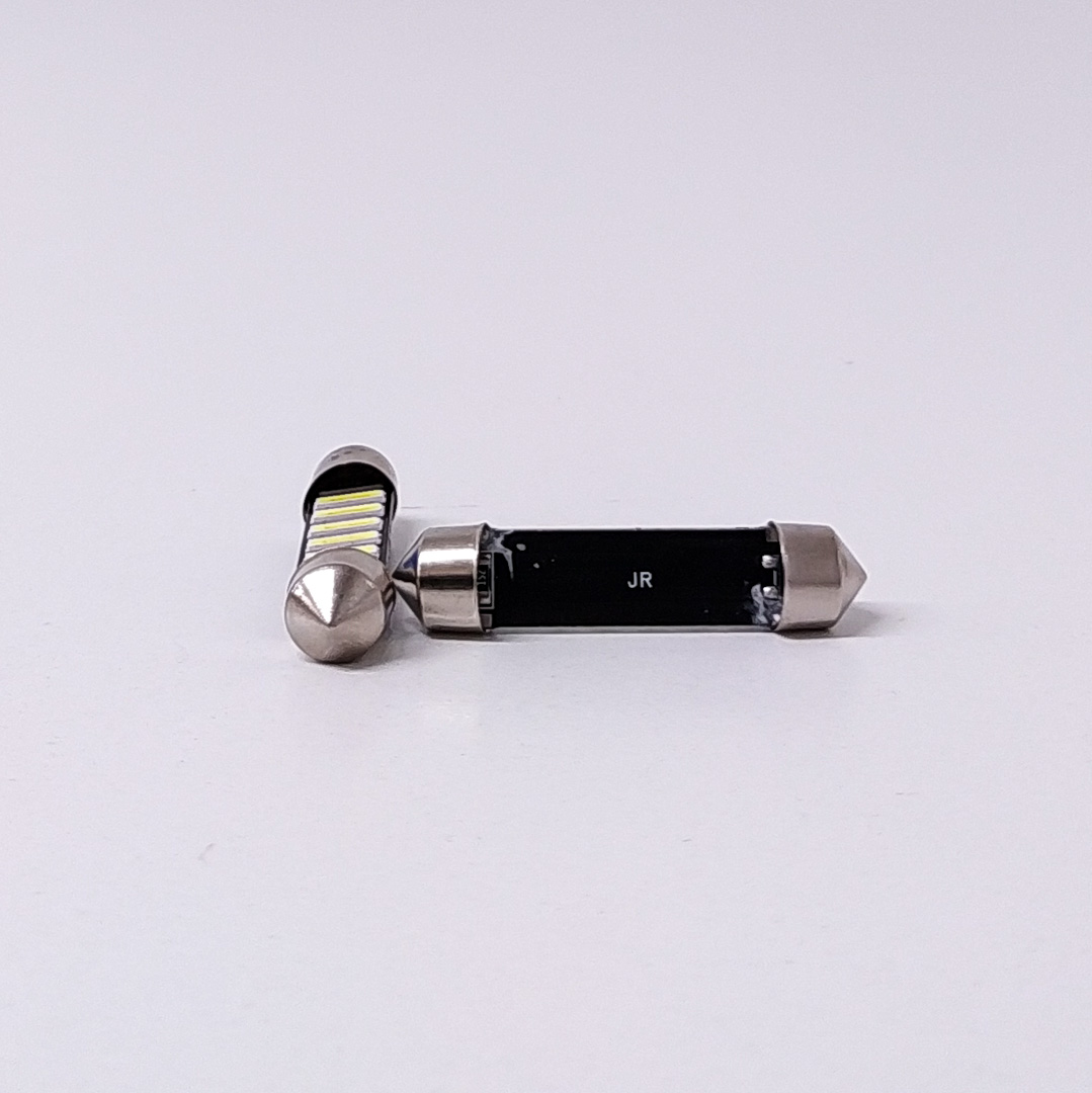 LED SEÑALIZACION CREE BLISTER X 2 TUBULAR - FESTOON LED CREE 41MM CANBUS BLANCO 12V BLISTER X 2 UNIDADES CANTIDAD POR CAJA MASTER 500 - 2