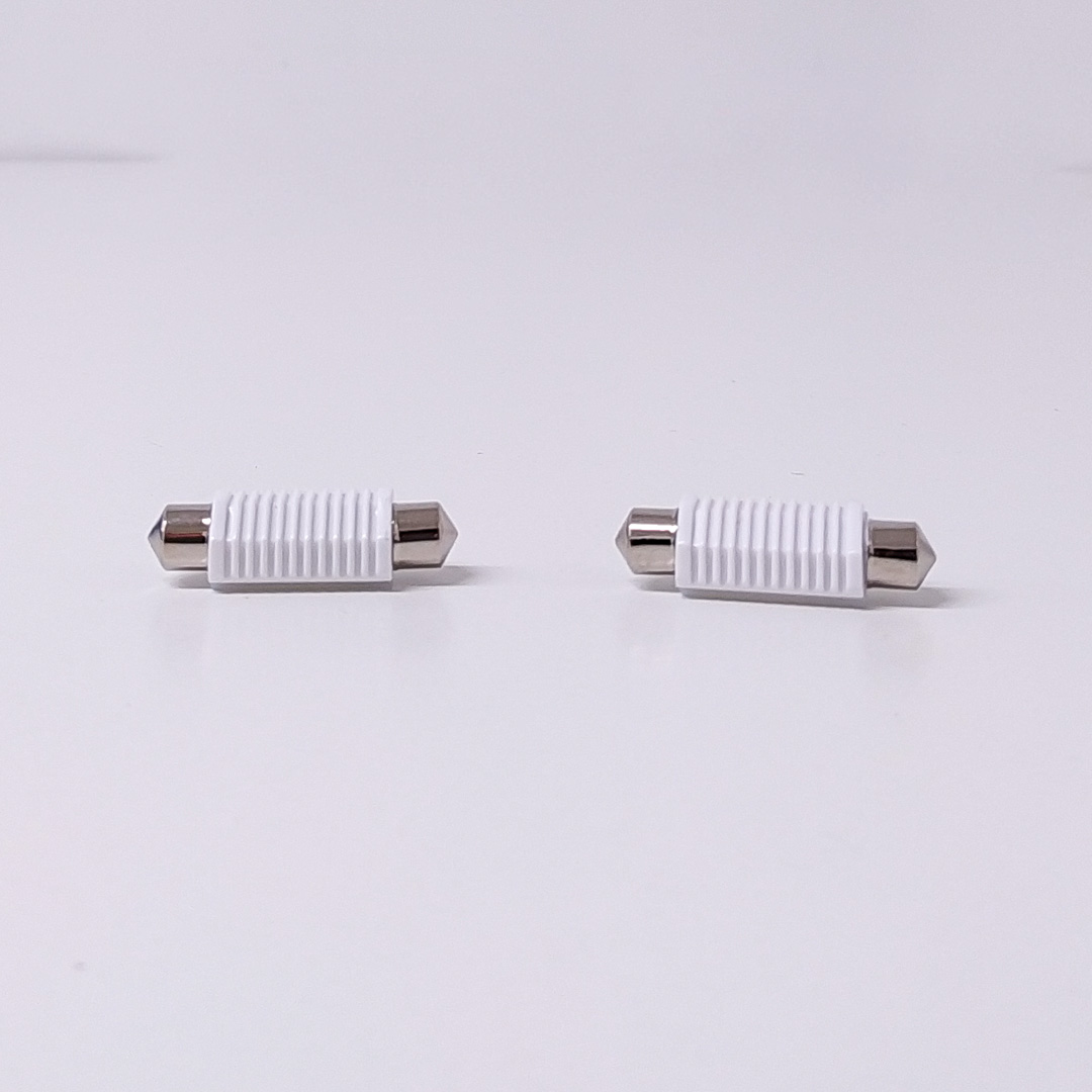 LED SEÑALIZACION CERAMIK BLISTER X 2 TUBULAR - FESTOON LED CERAMIK 5630 41MM CANBUS BLANCO 12V BLISTER X 2 UNIDADES - 2