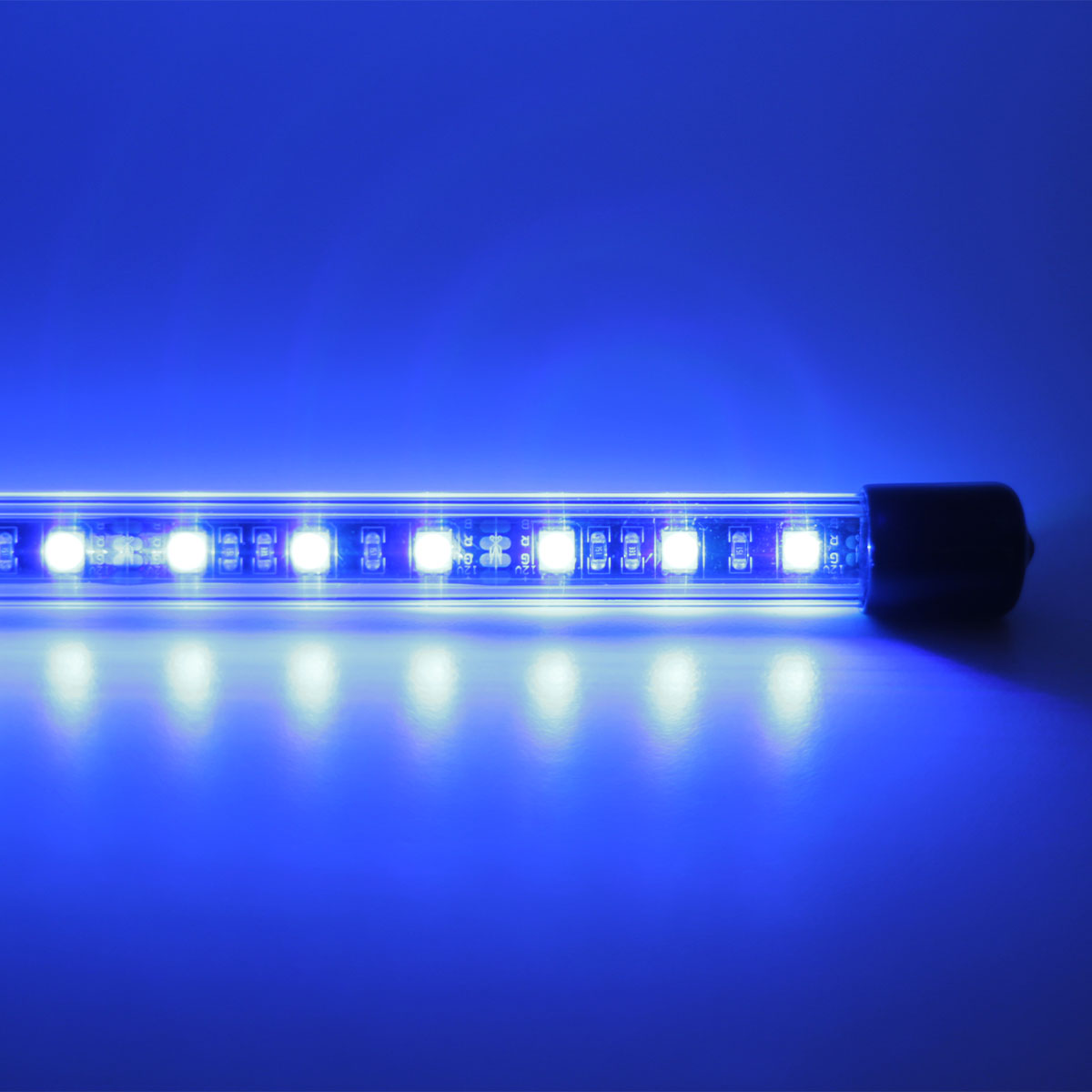ANTENA PARA UTV / PICK UPS 12V 1.5 METROS DE LARGO, 120 LED 5050 SMD COLOR AZUL, BASE METALICA Y BANDERA DE REGALO - 5