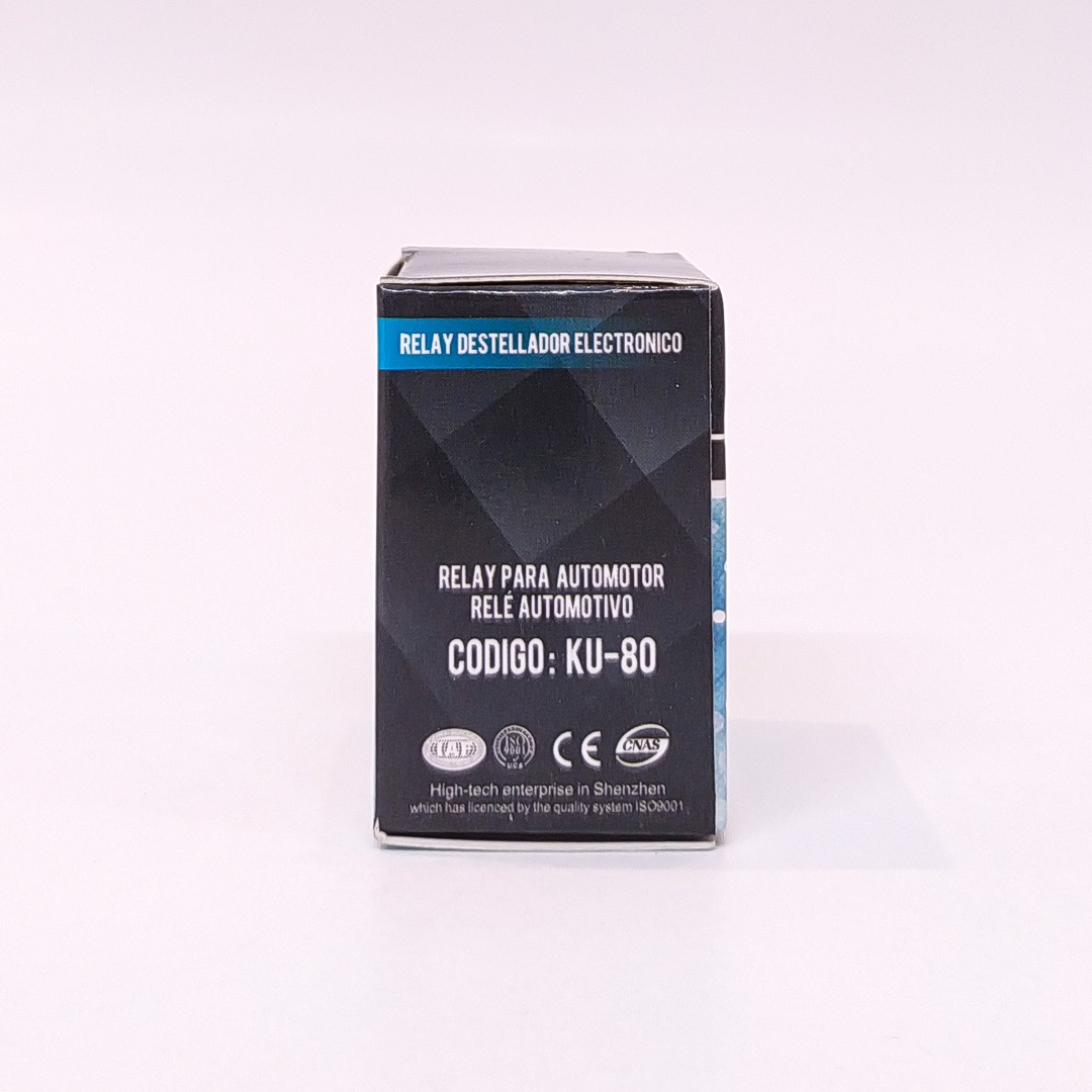 DESTELLADOR ELECTRONICO UNIVERSAL LINEA NUEVA (CHICO) 12V 4T >> RTM 80 CANTIDAD POR CAJA MASTER 500 - 5