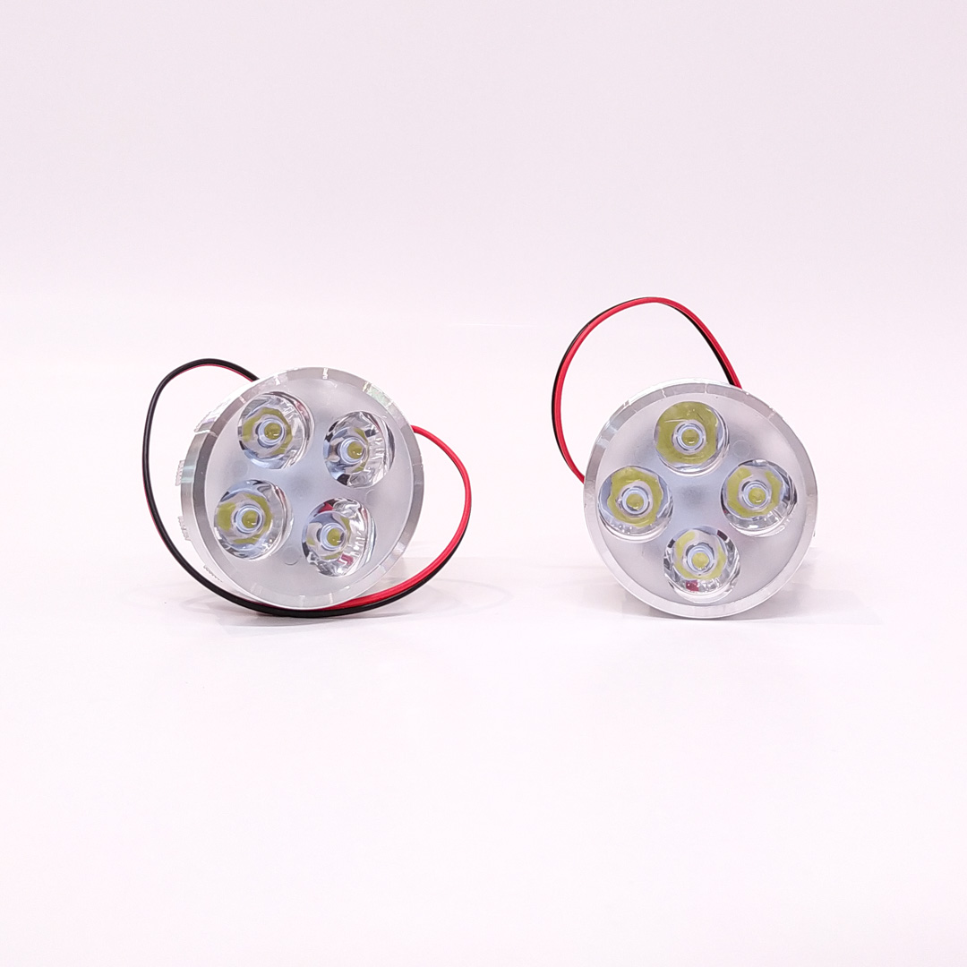 OFF ROAD FARO DE LED UNIVERSAL FAROS AUXILIARES 12V 12W 3000 LUX JUEGO 2 UNIDADES   CANTIDAD POR CAJA MASTER 100 - 8
