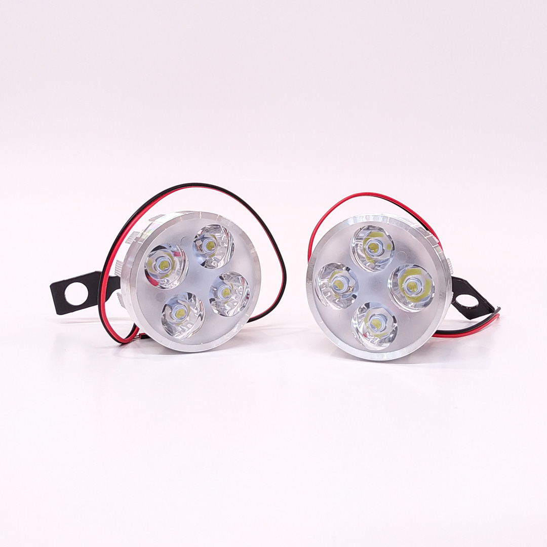 OFF ROAD FARO DE LED UNIVERSAL FAROS AUXILIARES 12V 12W 3000 LUX JUEGO 2 UNIDADES   CANTIDAD POR CAJA MASTER 100 - 9