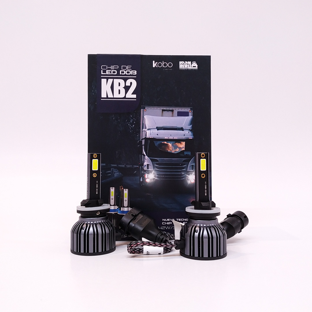 OFF ROAD KIT DE LED DOB GTX 24V H27 30000LM 42 WATTS CHIP DOB COOLER GTX ULTIMA GENERACOON ORIGEN ALEMAN USO ESPECIAL 24V - 10
