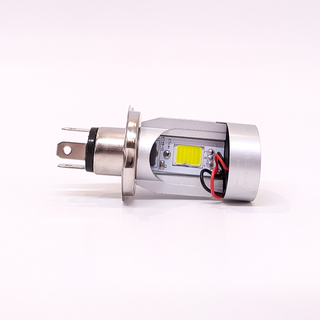 LAMPARA LED LAMPARA H4 LED BLANCO, CON OJO DE ANGEL BLANCO USO RECOMENDADO 12V 30 WATTS - 4