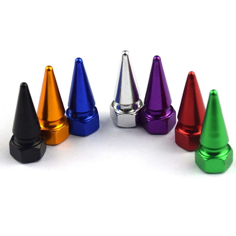 JUEGO DE TAPITAS DE VALVULA TUNNING SET X 4 PCS FLECHA AZULES