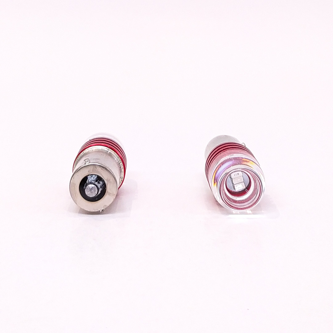 LED SEÑALIZACION CERAMIK BLISTER X 2 - 1141 - 1156 - P21W LED CERAMIK 5630 -ROJO 24V - BLISTER X 2 UNIDADES