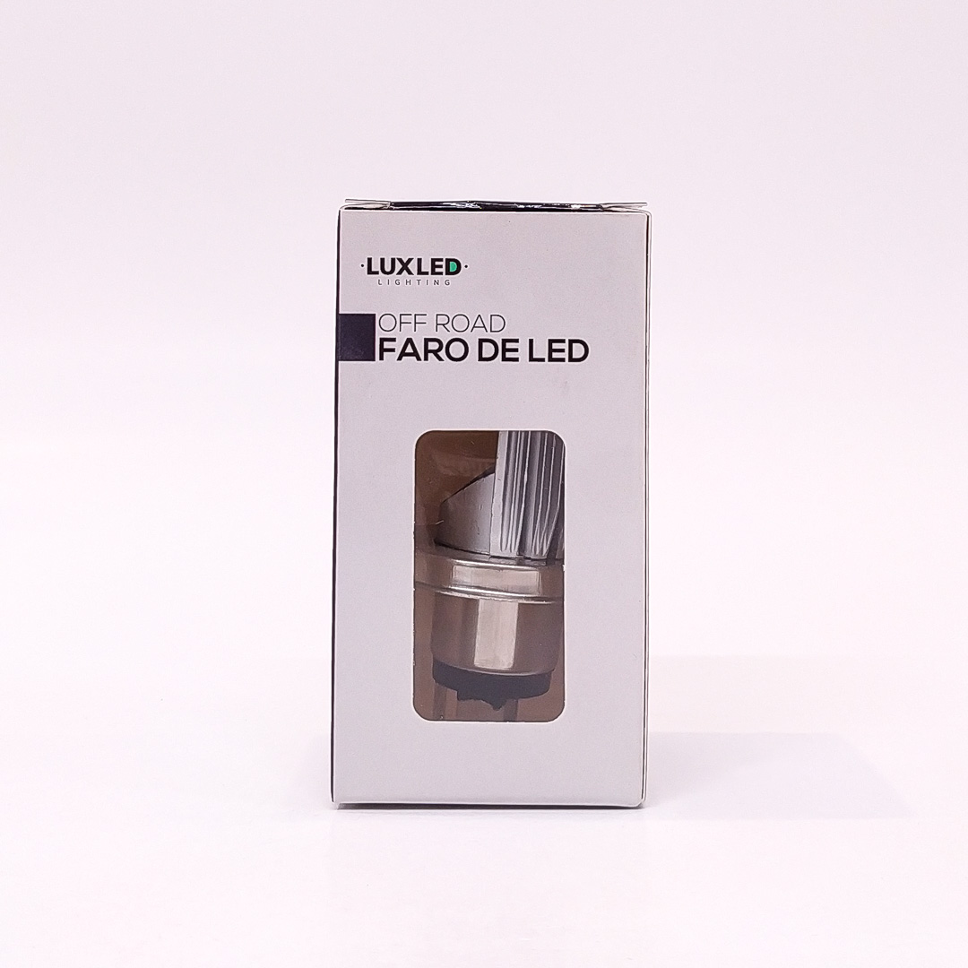 LAMPARA LED LAMPARA H4 LED BLANCO, CON OJO DE ANGEL BLANCO USO RECOMENDADO 12V 30 WATTS - 7