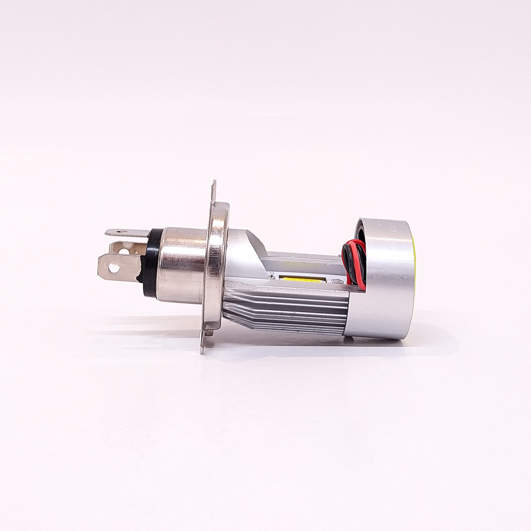 LAMPARA LED LAMPARA H4 LED BLANCO, CON OJO DE ANGEL BLANCO USO RECOMENDADO 12V 30 WATTS - 8