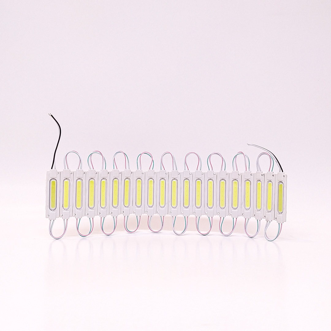 MODULO LED COB TABLA RIGIDA COB BLANCO 24V 7CM X 1,5CM  CANTIDAD POR CAJA MASTER 3000