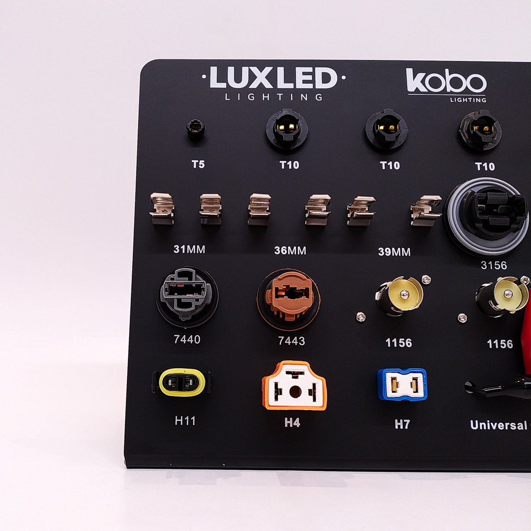 TESTER LAMPARAS LED PRUEBA KITS DE LED - LED SEÑALIZACION - FAROS Y BARRAS LED - CONEXION 220V - 4
