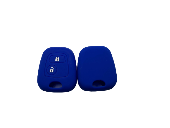 CUBRE LLAVE DE SILICONA CITROEN C3  BLUE - 2