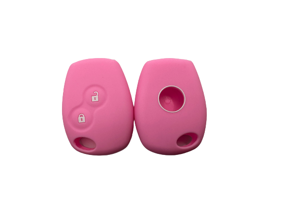 CUBRE LLAVE DE SILICONA RENAULT SANDERO PINK - 4