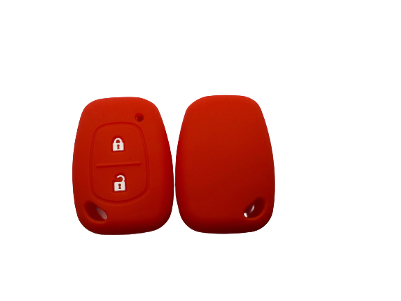 CUBRE LLAVE DE SILICONA RENAULT CLIO - KANGOO - SYMBOL RED - 8