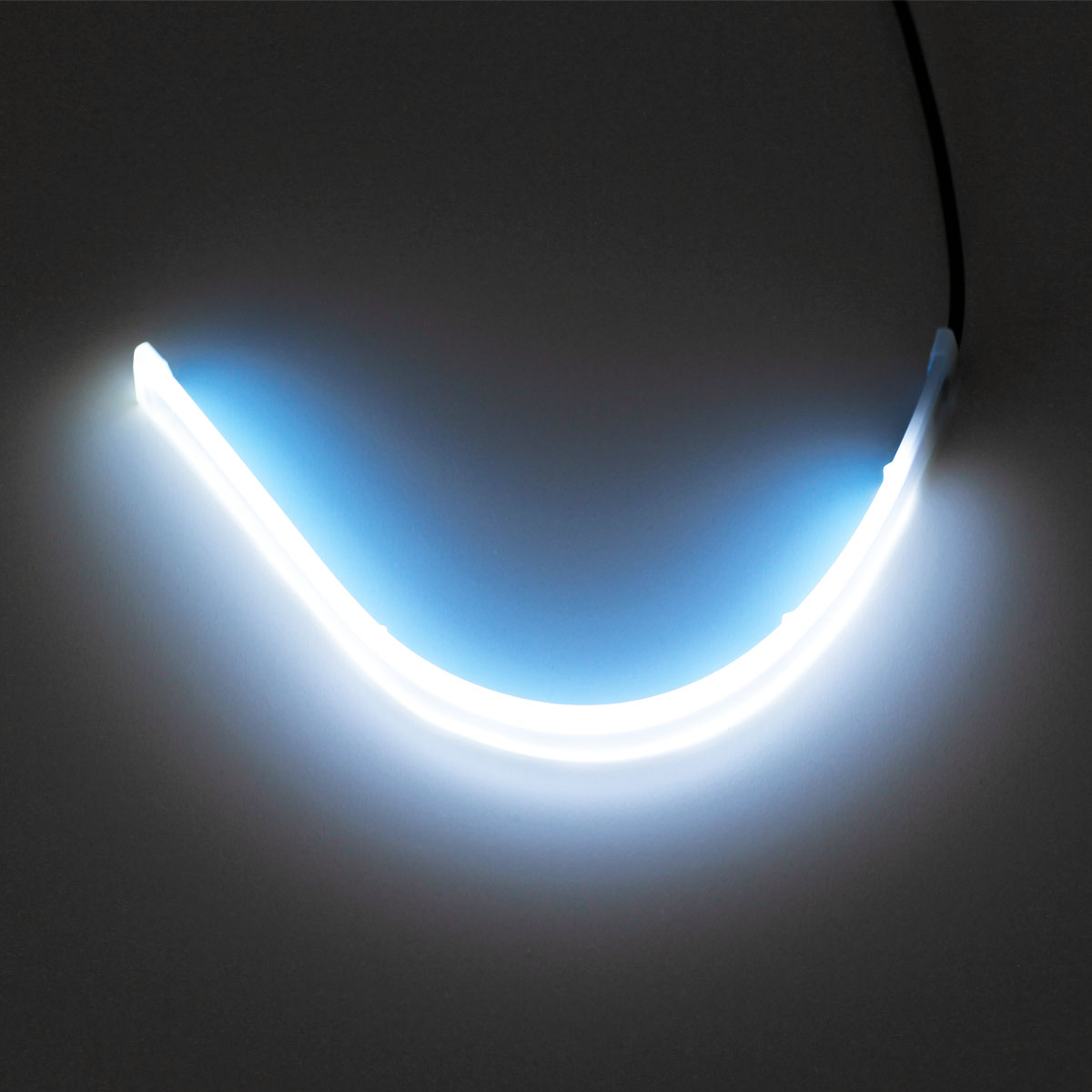 JUEGO DE TIRAS DE LED DRL JUEGO (2 UNIDADES) DE TIRAS DE LED DRL / DRL FLEXIBLE BLANCA (BALIZA INTERMITENTE) 30CM - 8