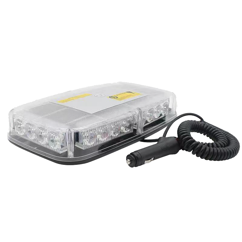 BALIZA RECTANGULAR LED BALIZA RECTANGULAR LED 12V - 24V COLOR AMBAR CON CONEXION A TOMA 12V - 2