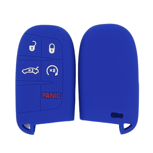 CUBRE LLAVE DE SILICONA FIAT TORO - ARGO - DODGE - RAM PRESENCIA - COLOR AZUL