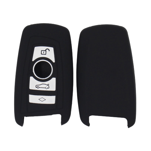 CUBRE LLAVE DE SILICONA BMW LLAVE PRESENCIA - COLOR NEGRO