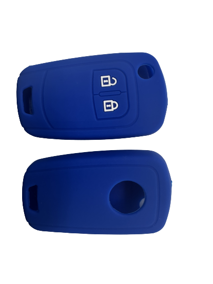 CUBRE LLAVE DE SILICONA CHEVROLET SPIN - TRACKER - AGILE - COLOR AZUL