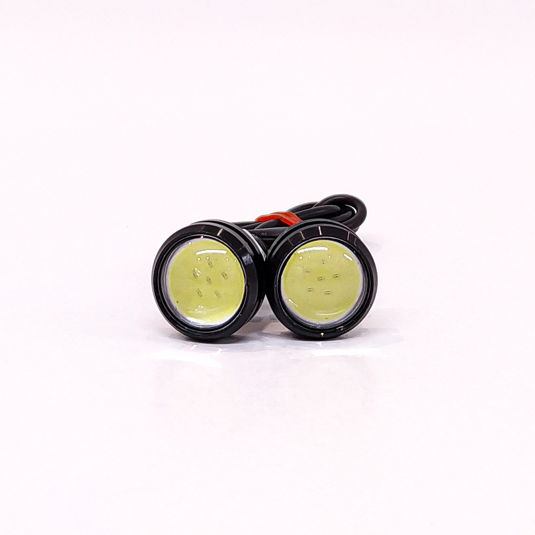LED SEÑALIZACION JUEGO X 2 DE LED DE SENALIZACION OJO DE AGUILA        
BLANCO 12V - 5