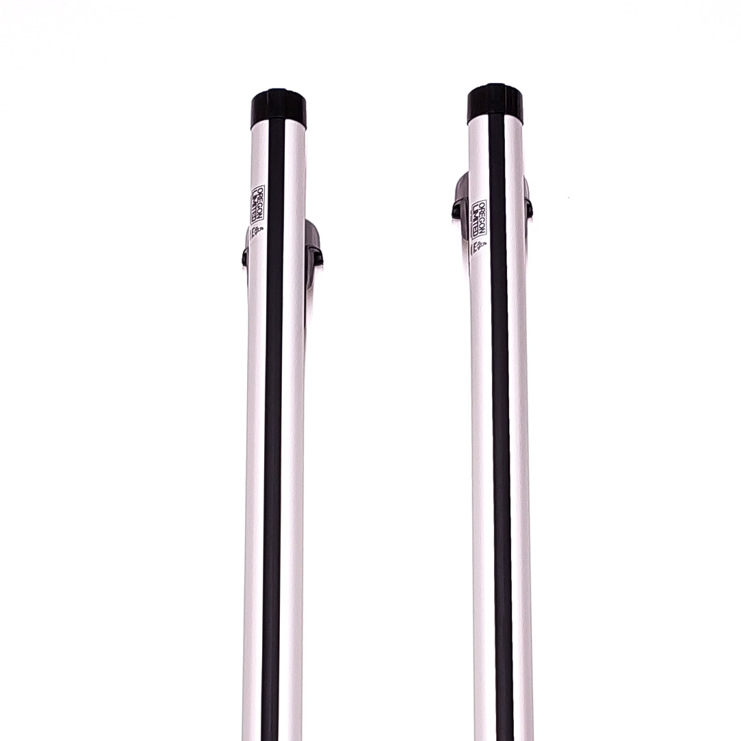 PORTAEQUIPAJE DE TECHO UNIVERSAL DE ALUMINIO OVALADO PLATEADO 1.35 METROS CON LLAVE - 5