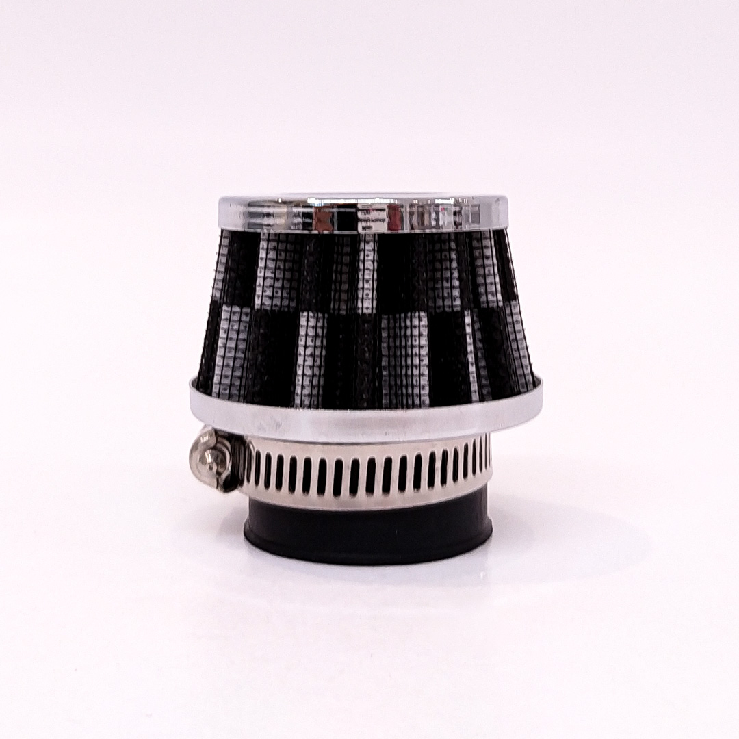 FILTRO DE AIRE CONICO UNIVERSAL PARA MOTO CUELLO 35MM COLOR CARBON - 3