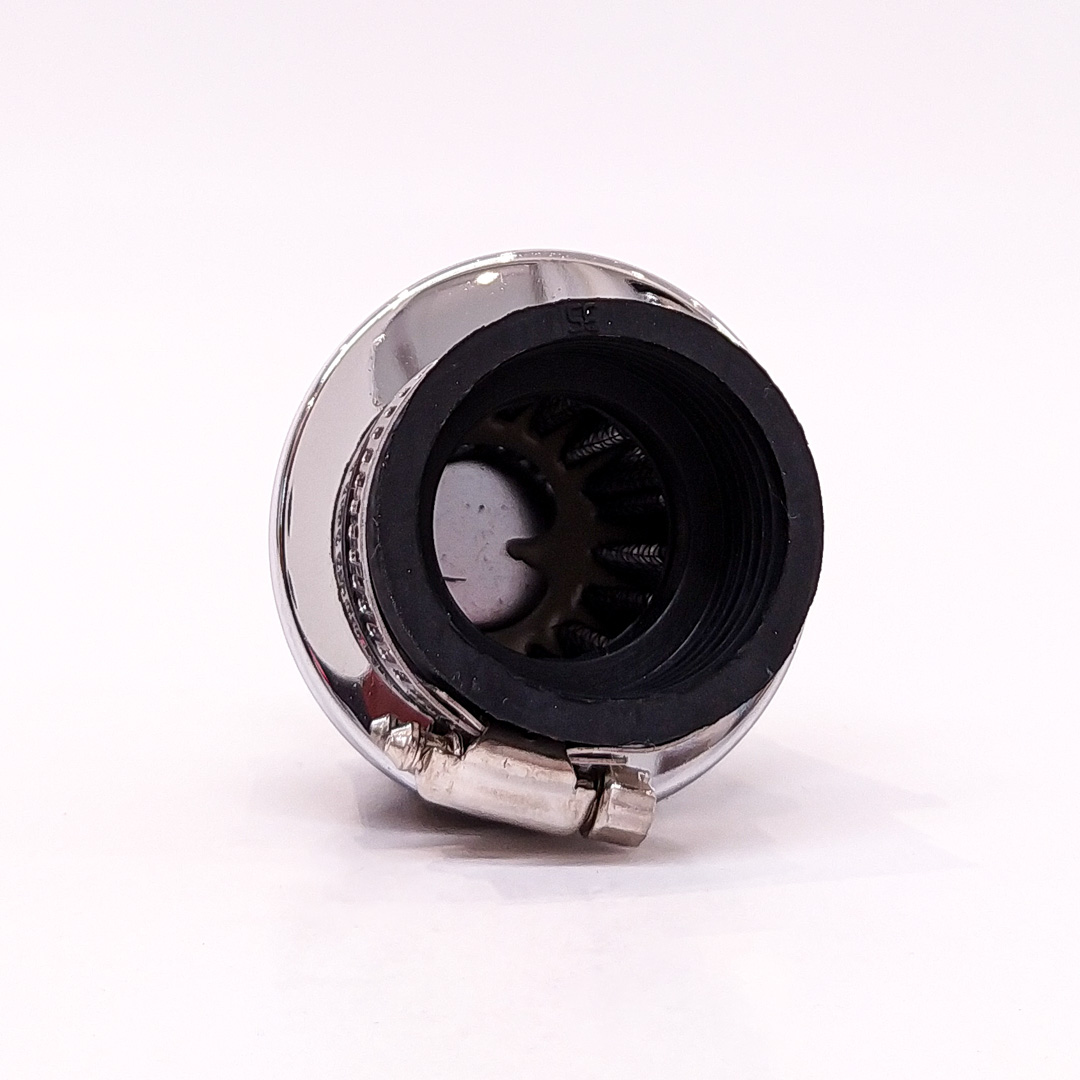 FILTRO DE AIRE CONICO UNIVERSAL PARA MOTO CUELLO 35MM COLOR CARBON - 4