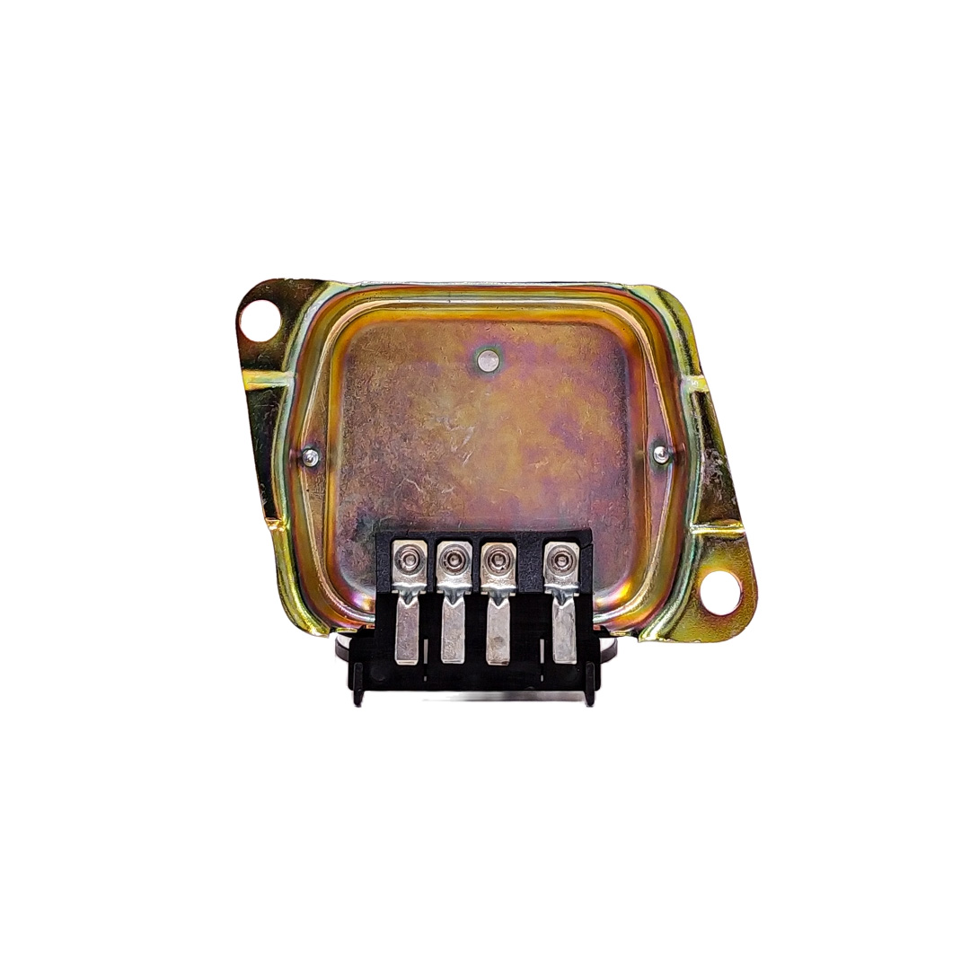 REGULADOR DE VOLTAJE INDUSTRIA ARGENTINA REGULADOR DE VOLTAJE 12V 4 TERMINALES FORD FALCON, TAUNUS / PEUGEOT 504 DIESEL - 4