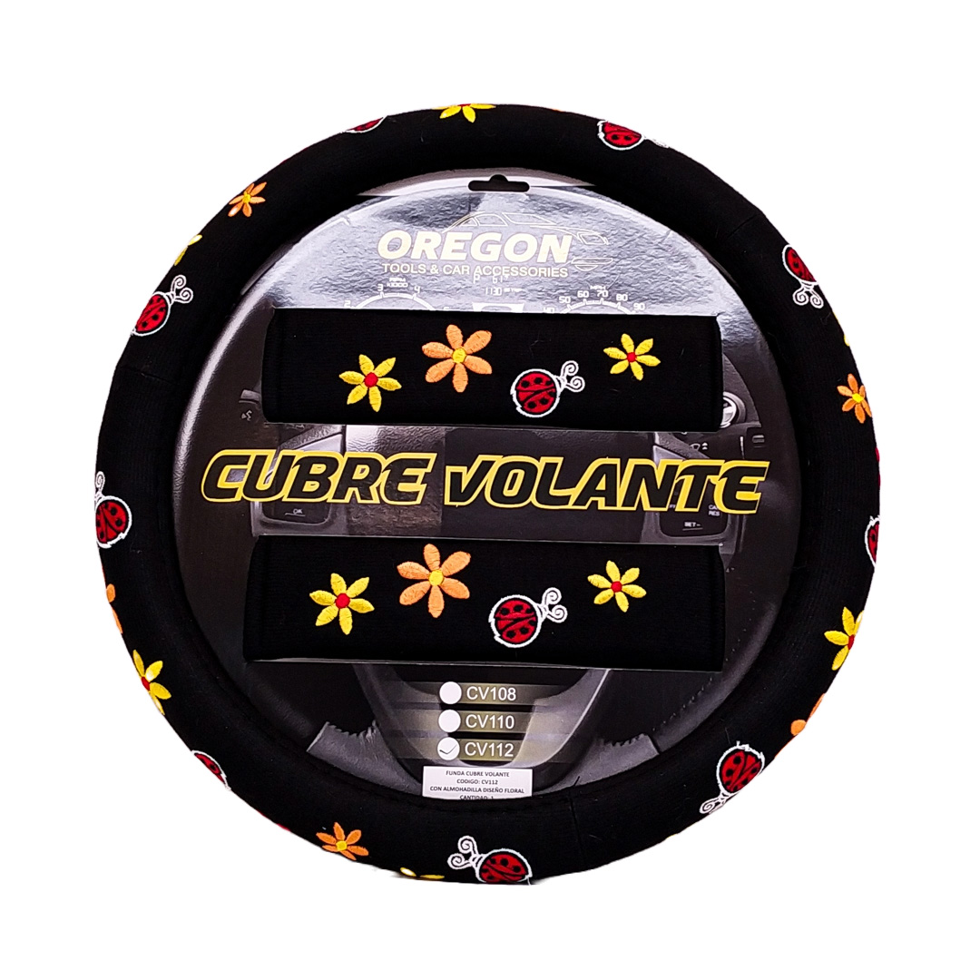 CUBRE VOLANTE MODELO FLORES DEL ESTE 38*8.2CM 25 UNIDADES POR CAJA