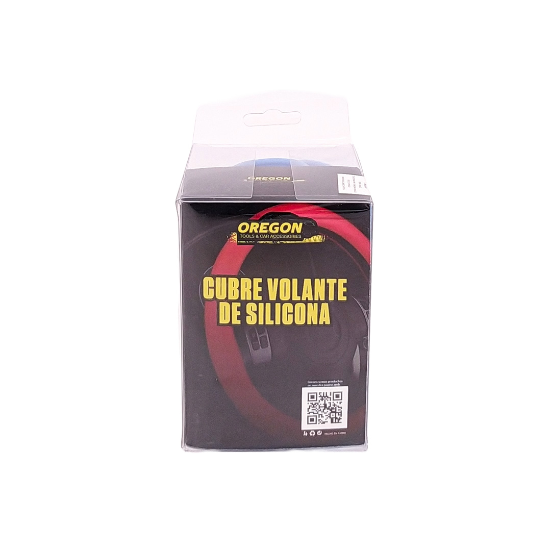 CUBRE VOLANTE SILICONA PREMIUM AZUL PARA USO EN 36'', 38'' Y 40''. - 2