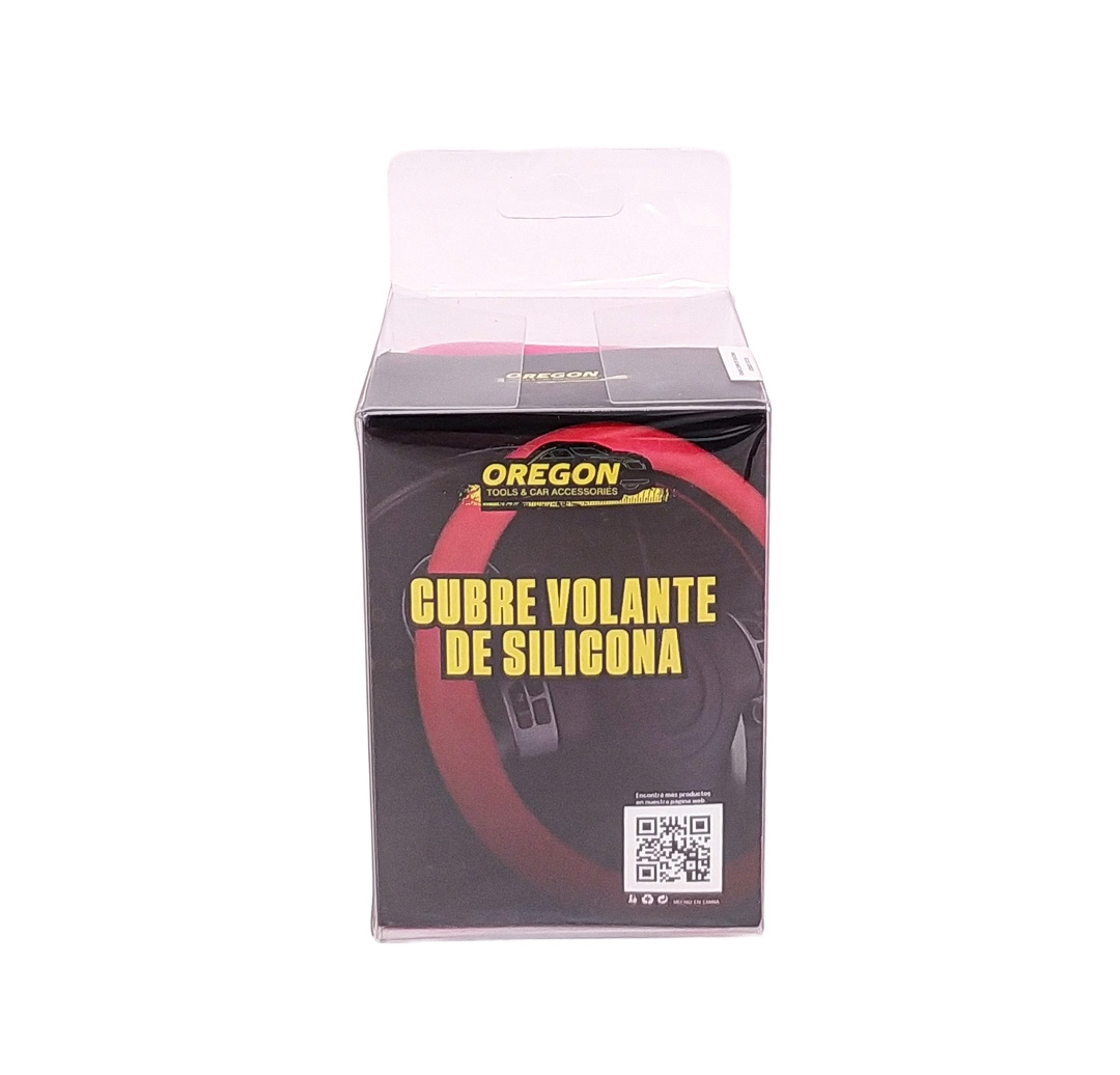 CUBRE VOLANTE SILICONA PREMIUM NEGRO PARA USO EN 36'', 38'' Y 40''. CANTIDAD POR CAJA MASTER 50