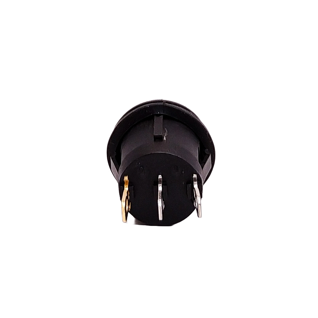 INTERRUPTOR BASCULANTE INTERRUPTOR DE PALANCA 12V-24V - 3 PIN ENCENDIDO APAGADO IMPERMEABLE INDICADOR LED: ROJO - 3