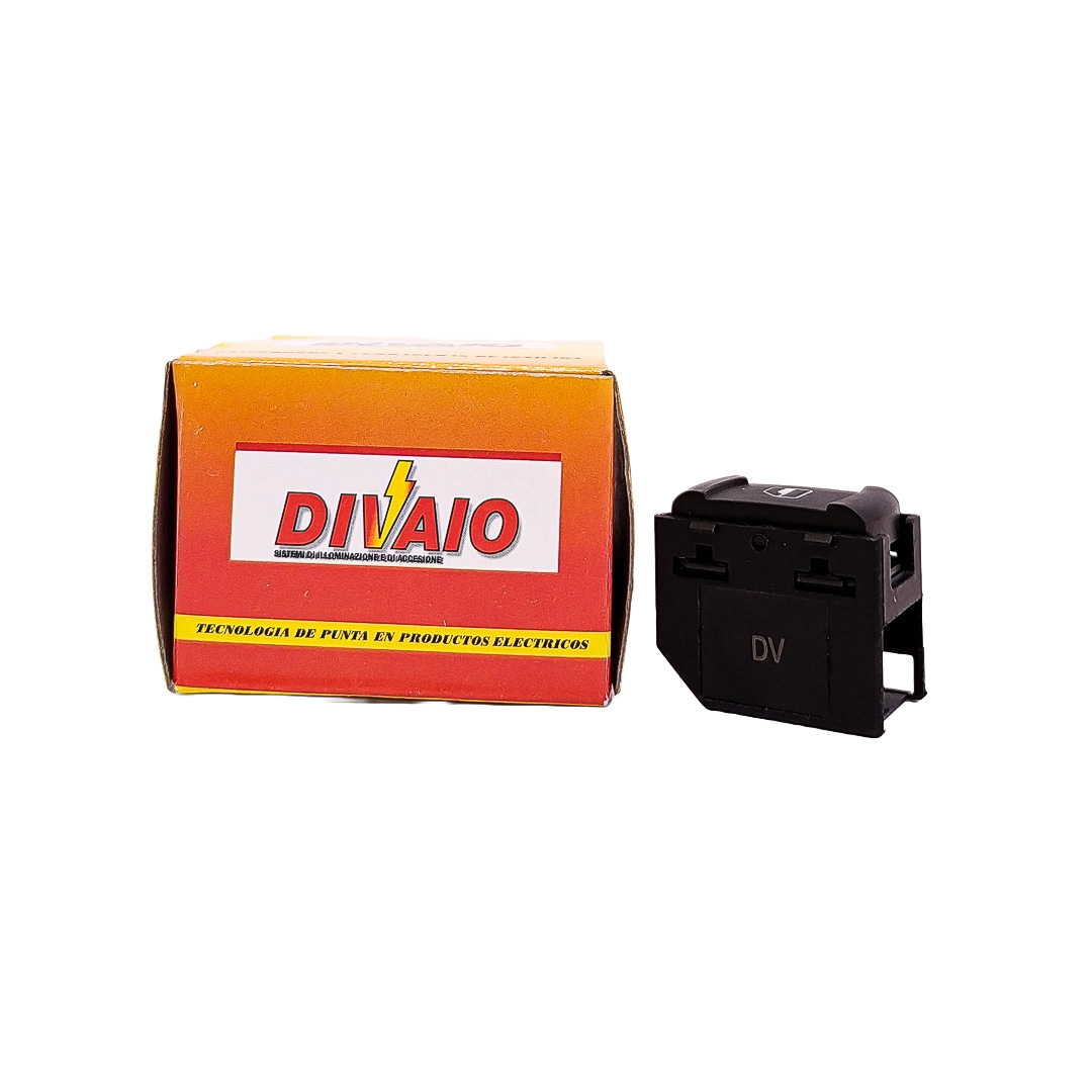 TECLA ALZA CRISTALES (CODIGO ANTERIOR: DV-3113) TECLA ALZA CRISTALES SIMPLE PUERTA DERECHA Y TRASERAS VOLKSWAGEN GOLF IV / BORA - 3