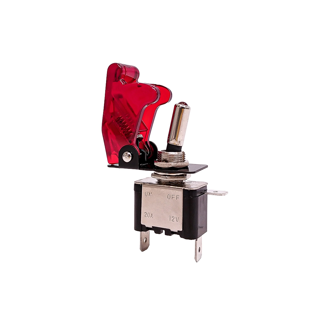 INTERRUPTOR UNIVERSAL INTERRUPTOR A PALANCA ON / OFF  CON TAPA TUNNING - 2