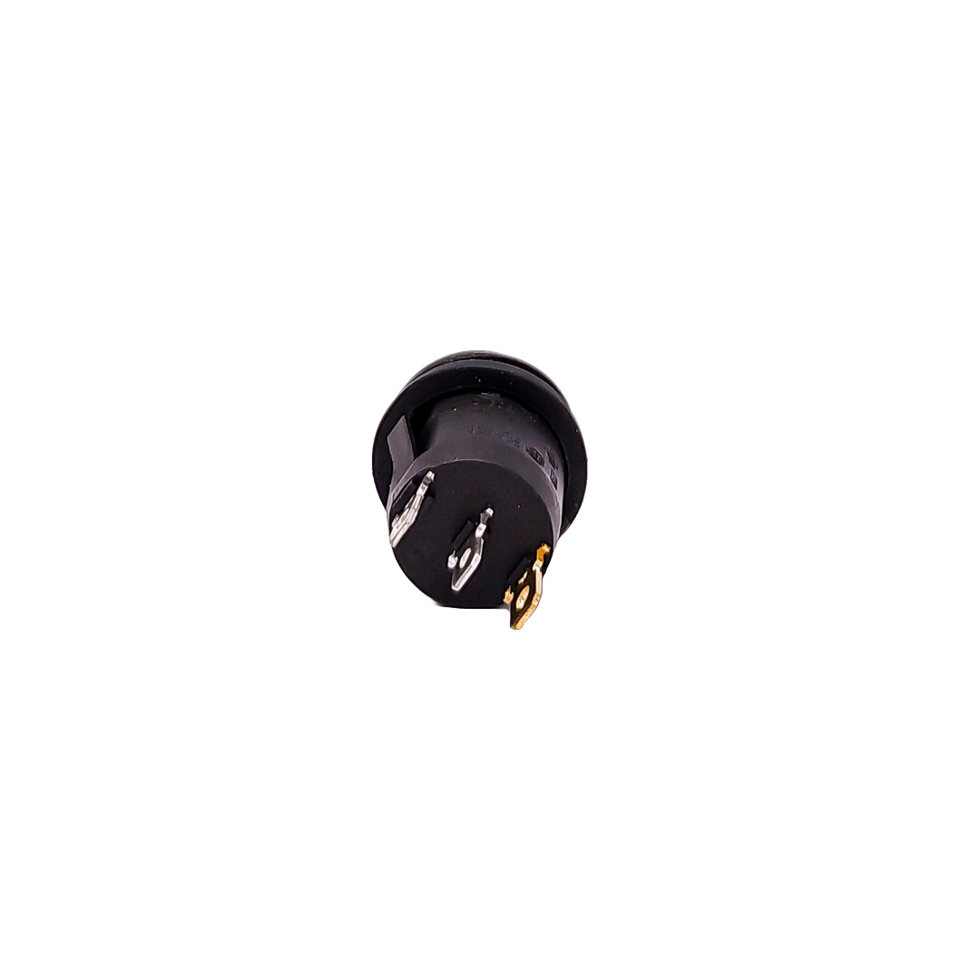 INTERRUPTOR BASCULANTE INTERRUPTOR DE PALANCA 12V-24V - 3 PIN ENCENDIDO APAGADO IMPERMEABLE INDICADOR LED: AZUL - 2