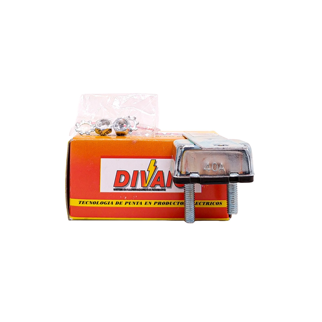 FUSIBLE TERMICO (CODIGO ANTERIOR: DV-1001-40) FUSIBLE TERMICO 40 AMP - 5