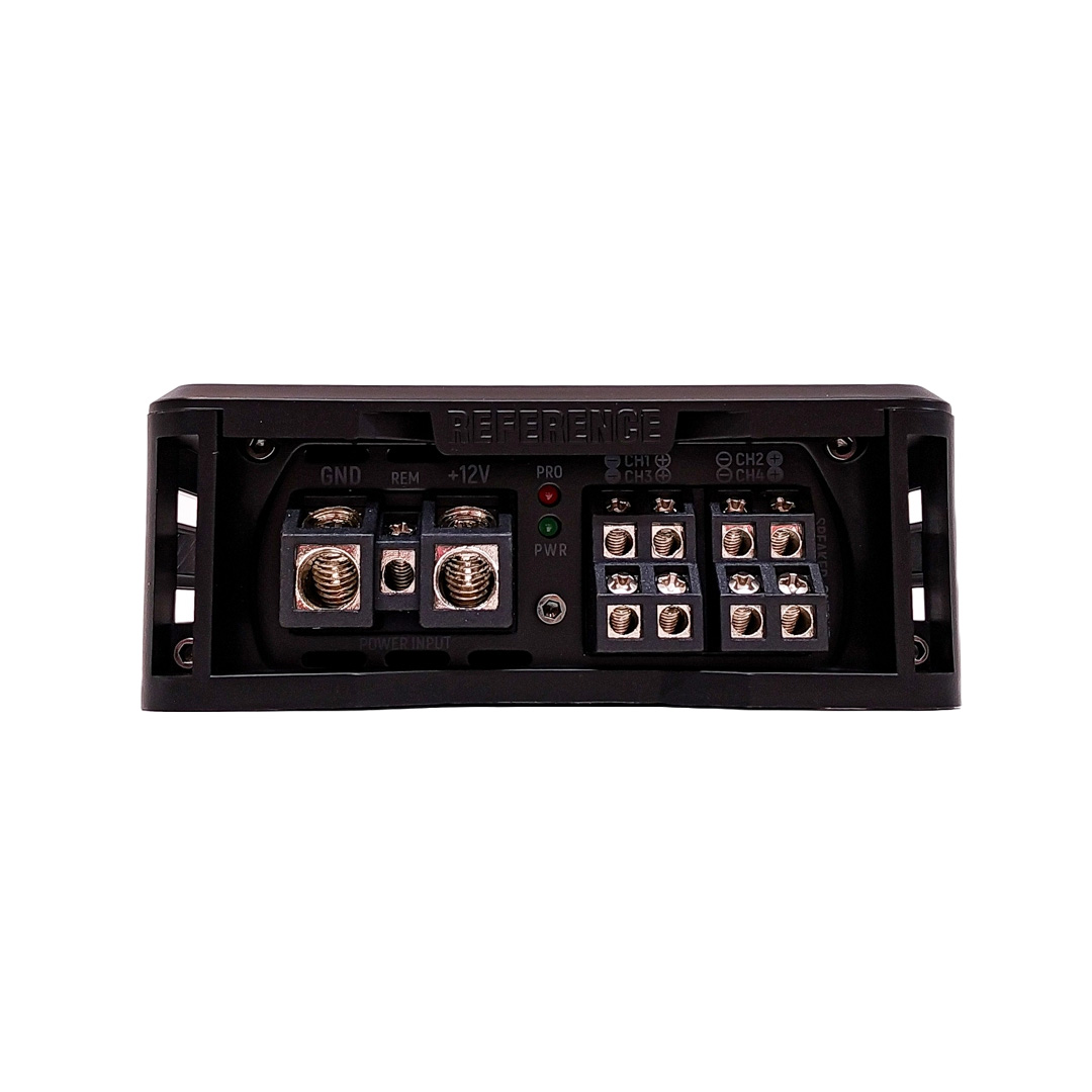 AMPLIFICADOR - POTENCIA CLASE D MINI - 4 CANALES 80 WATTS - 2
