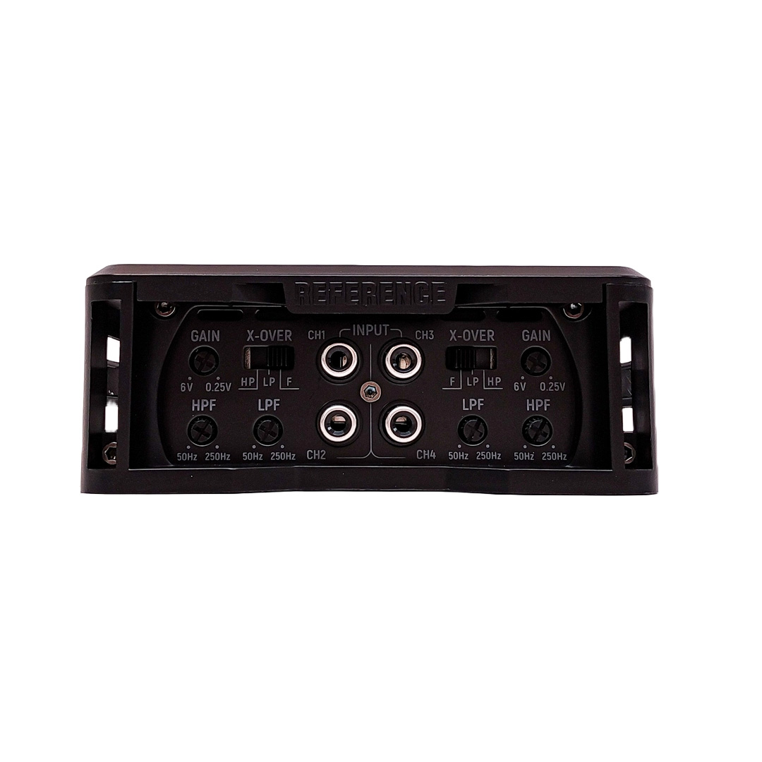 AMPLIFICADOR - POTENCIA CLASE D MINI - 4 CANALES 80 WATTS - 5