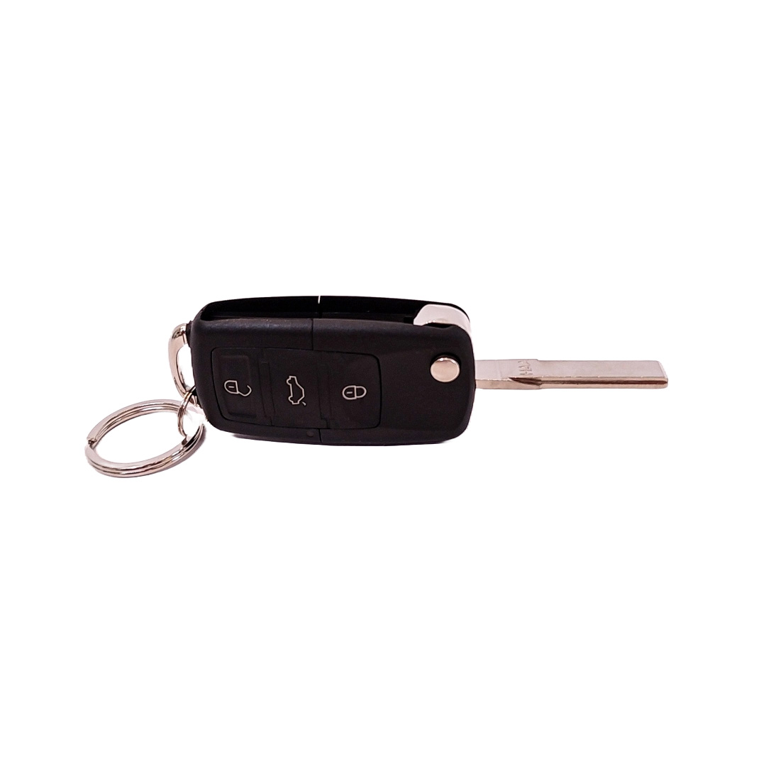 CONTROL REMOTO AUTO CONTROL REMOTO CON LLAVE NAVAJA FLIP KEY PARA ALARMA, CIERRE CENTRALIZADO AUTO. - 3