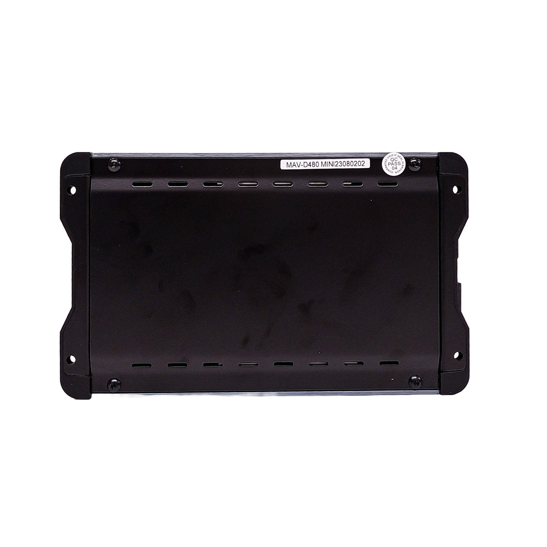 AMPLIFICADOR - POTENCIA CLASE D MINI - 4 CANALES 80 WATTS - 6