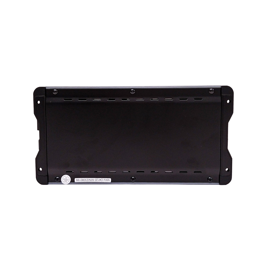 AMPLIFICADOR - POTENCIA CLASE D MINI - 4 CANALES 120 WATTS - 5