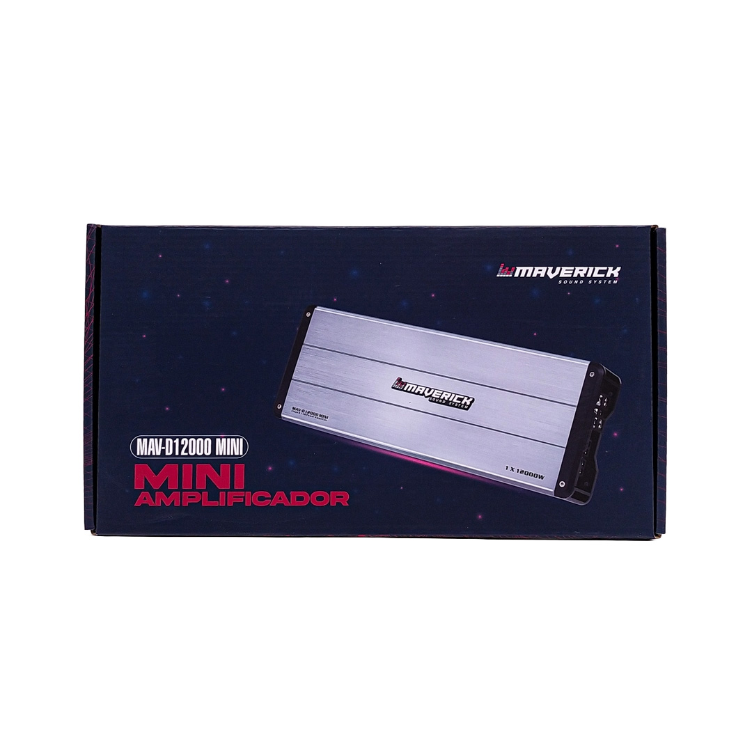 AMPLIFICADOR - POTENCIA CLASE D MINI - MONO CHANNEL 2000 WATTS - 3
