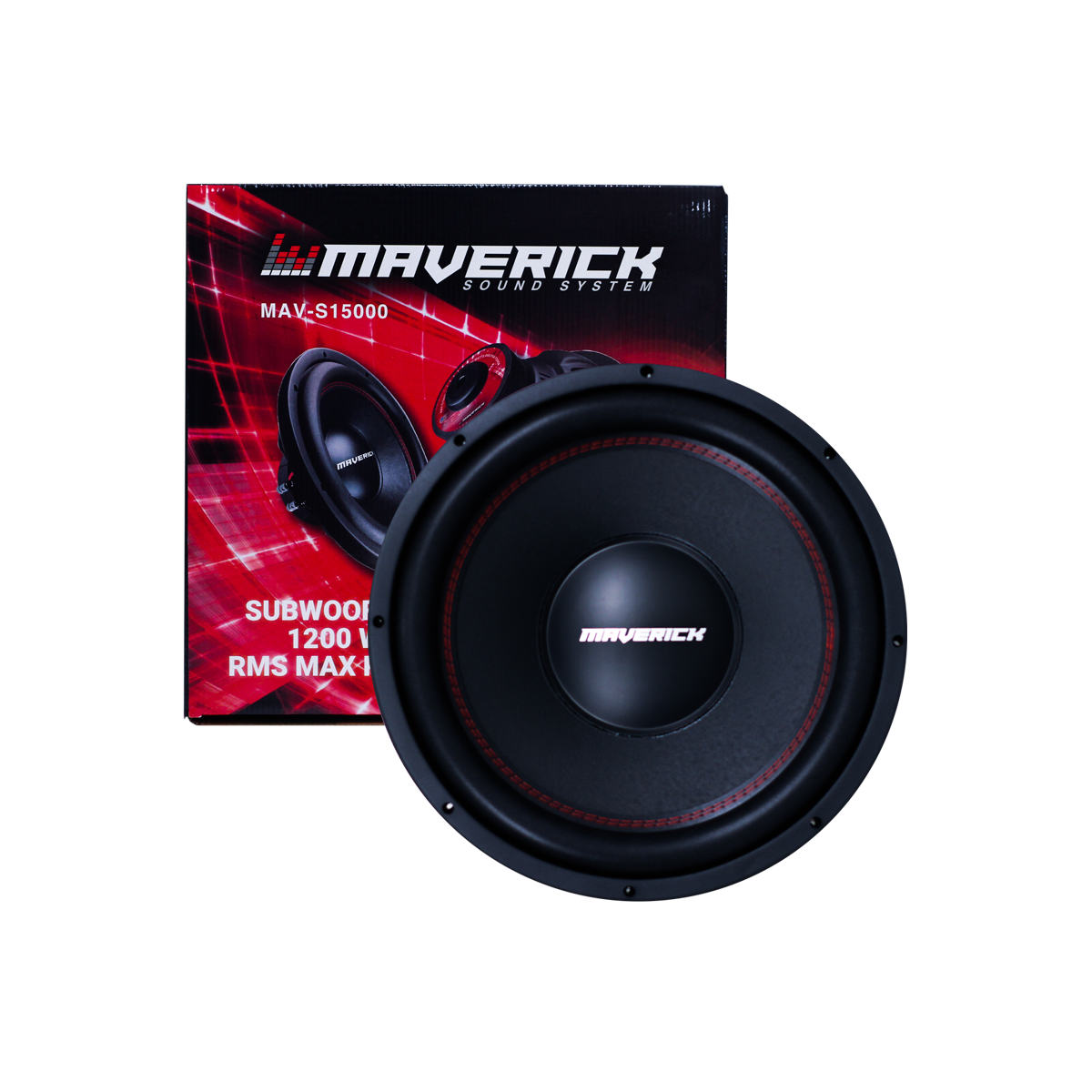 SUBWOOFER SUBWOOFER 15 DOBLE BOBINA 1200 WATTS RMS MAX POWER - 2
