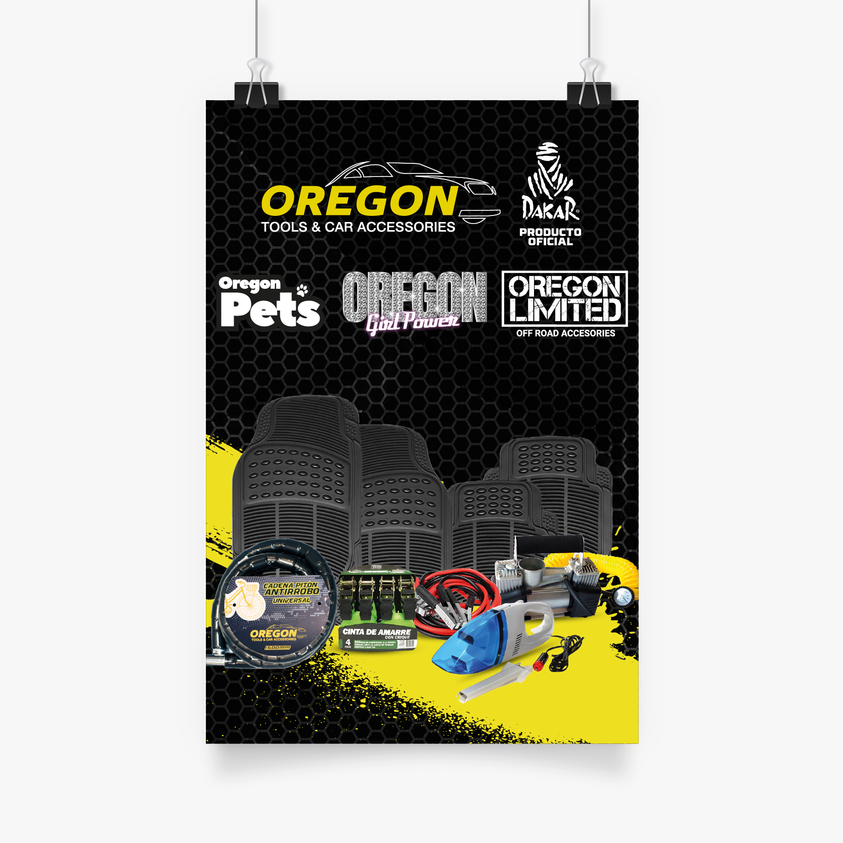 POSTER PUBLICITARIO MARCA OREGON