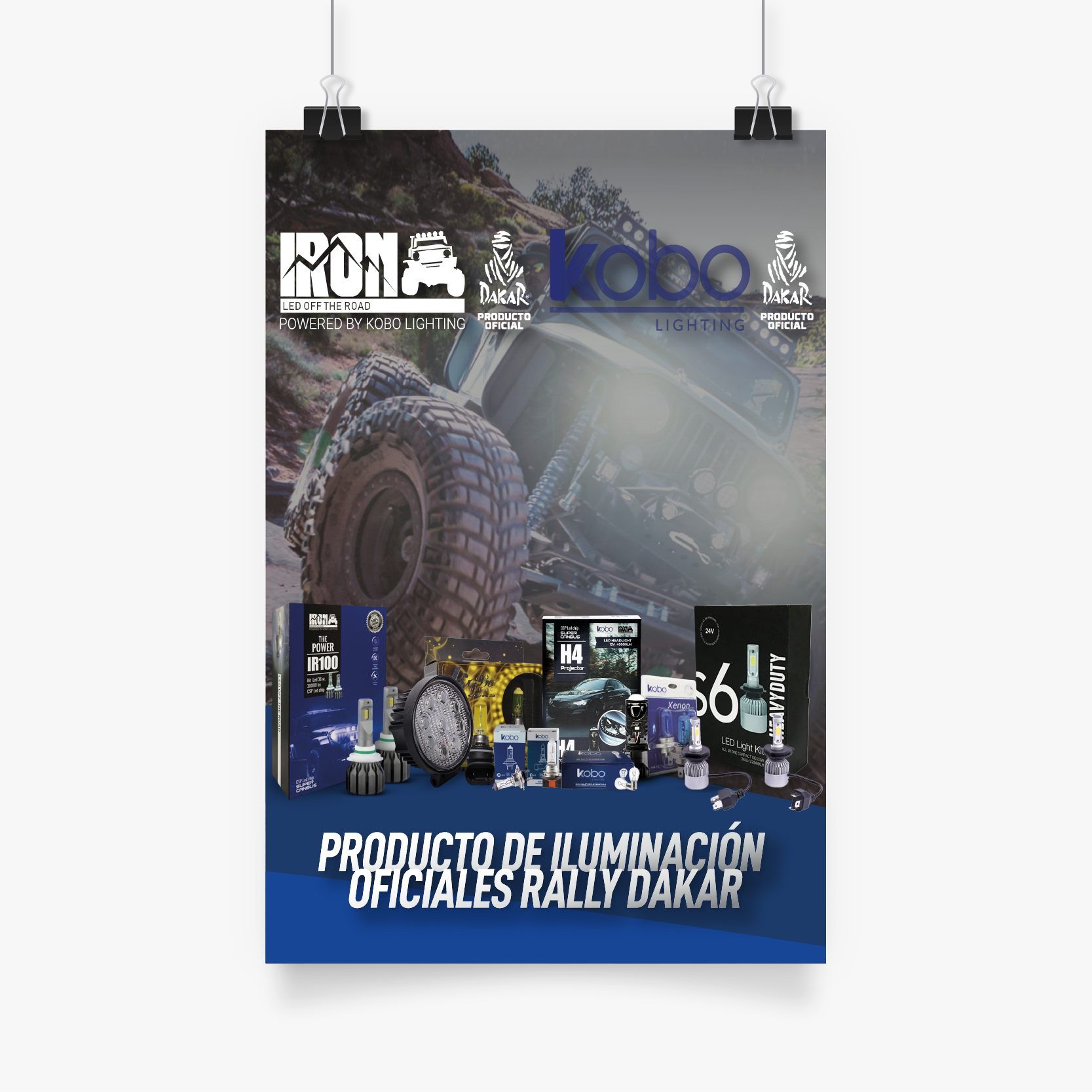 POSTER PUBLICITARIO MARCA KOBO