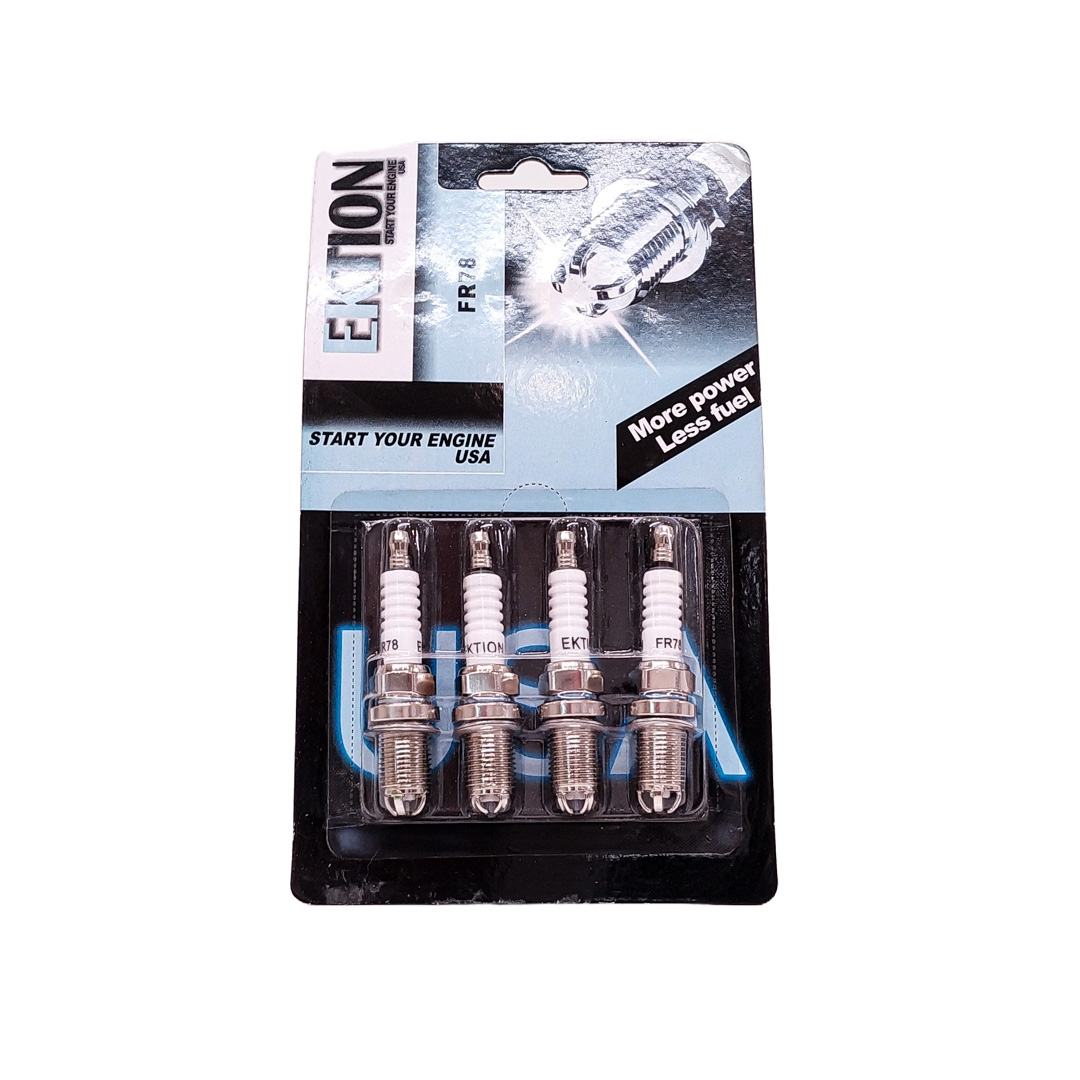BUJIAS DE ENCENDIDO EQUIV. BOSCH FR78 / EQUIV. NGK FNO POSEE / EQUIV. CHAMPIONS NO POSEE
