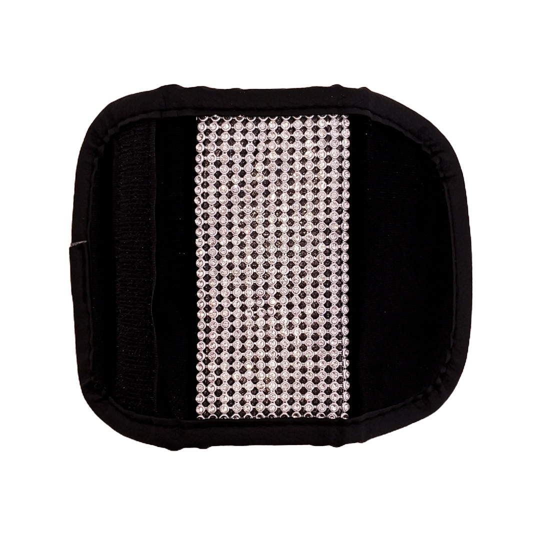CUBRE FRENO DE MANO GIRLS POWER - CUBRE FRENO DE MANO BLING BLING DIAMANTES PLATA - 5